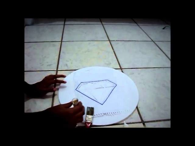 DIY - Quadro de isopor ♥