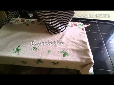 Expectativa x realidade fazendo diy
