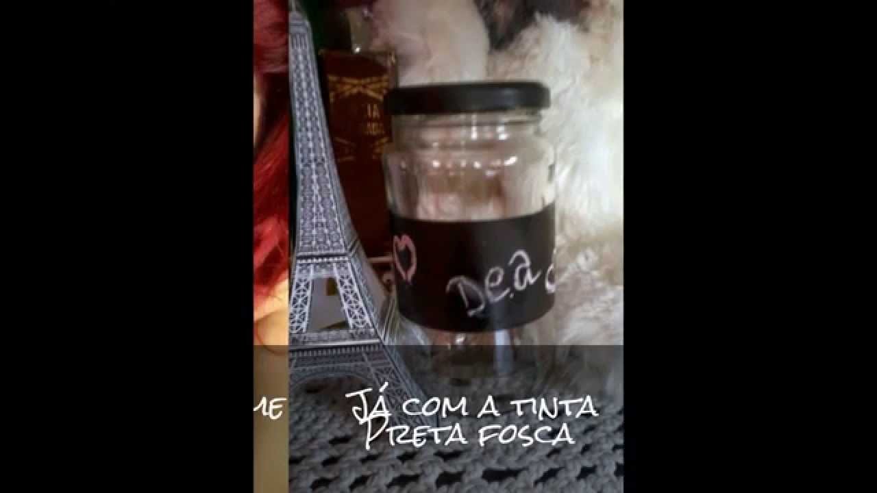 DIY Copo com canudo Maison Jair