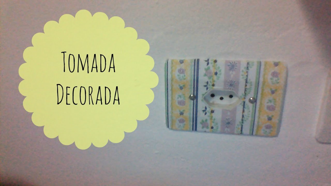 DIY|Tomada decorada