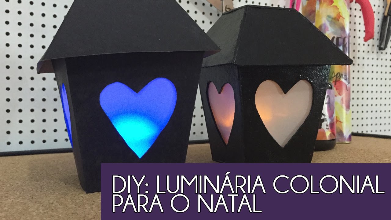 DIY de Natal: Luminária Colonial