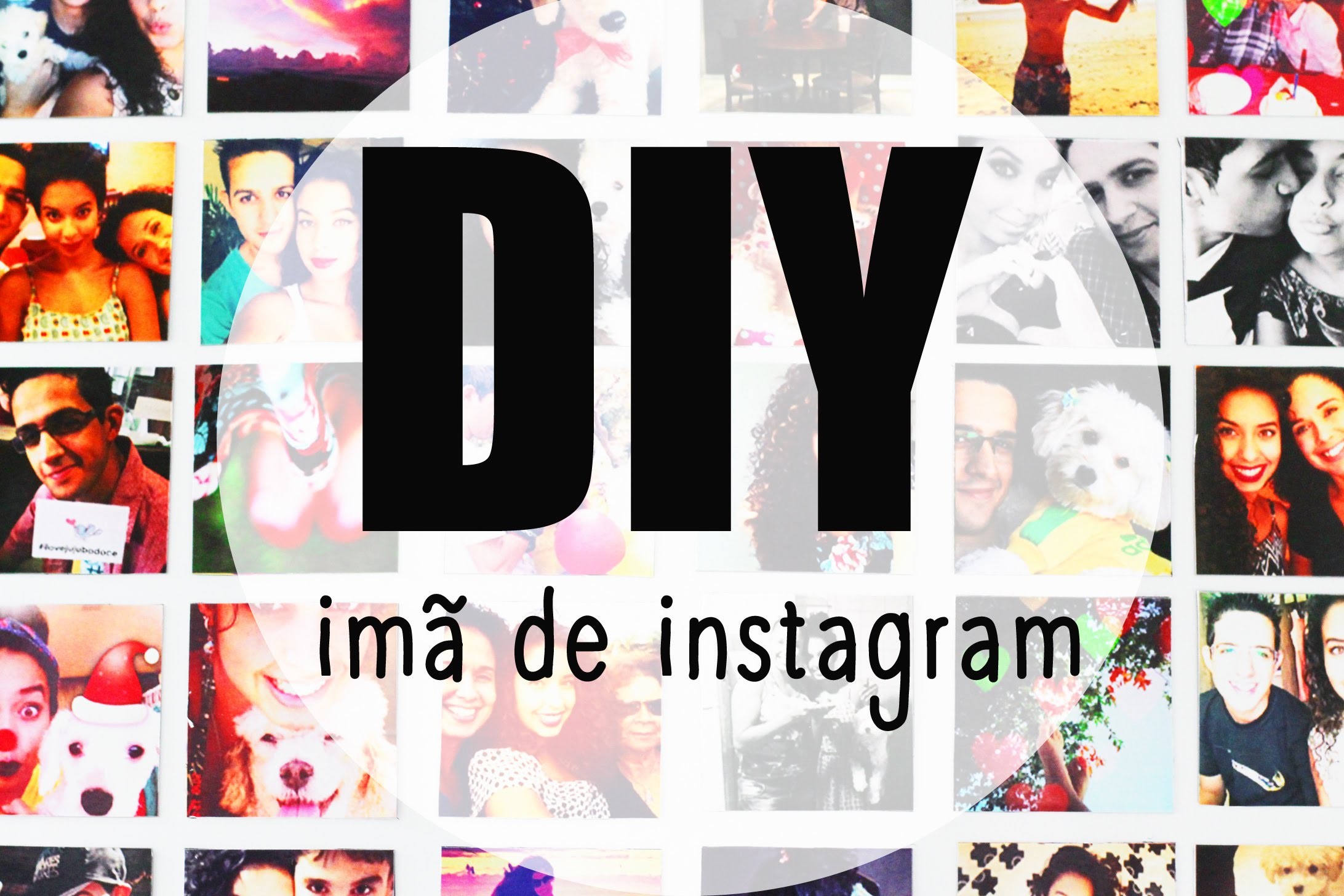 DIY - Imã de Instagram