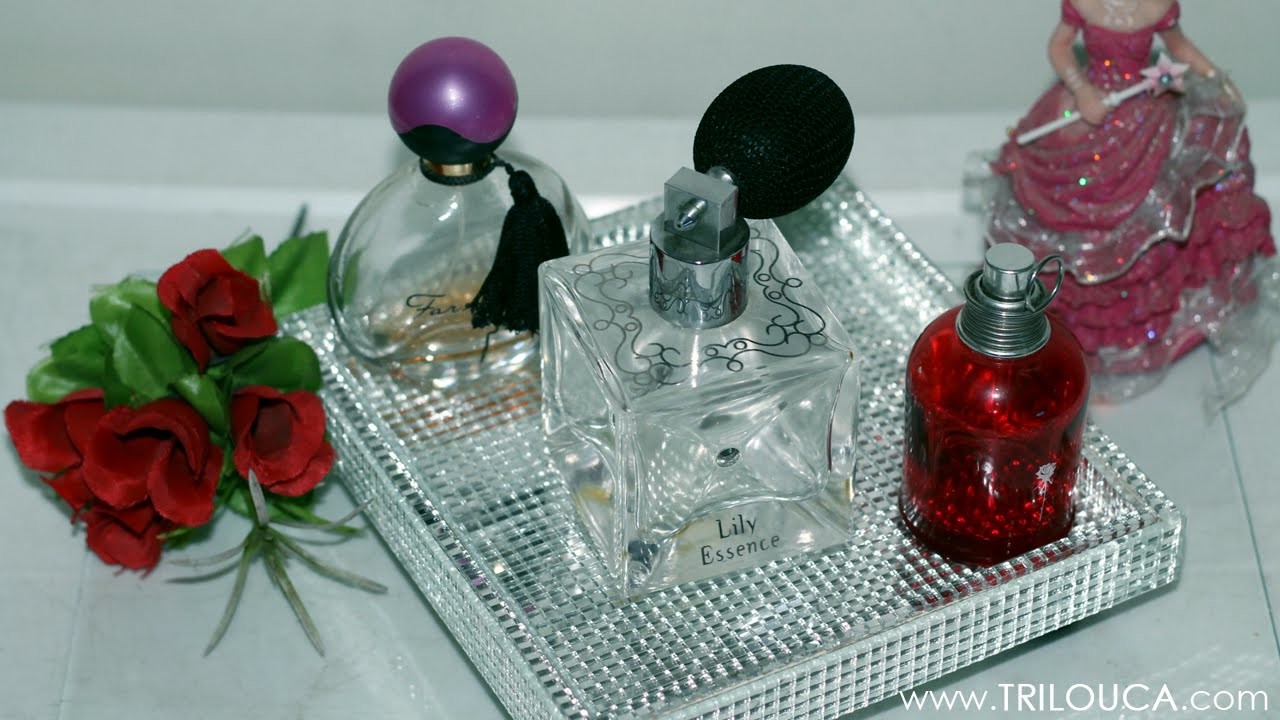 Como fazer Bandeja Espelhada para perfumes | DIY (Fácil)