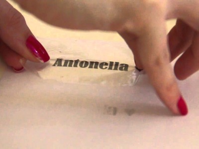 DIY: Etiqueta Transparente