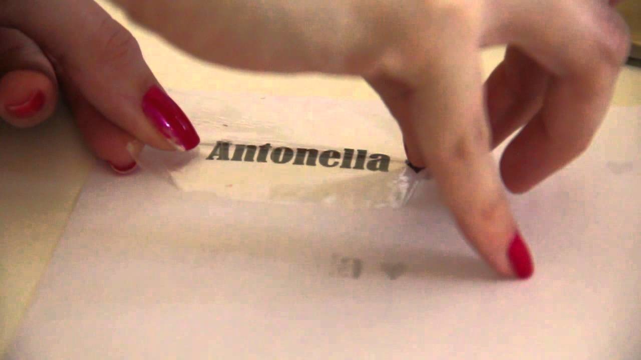 DIY: Etiqueta Transparente