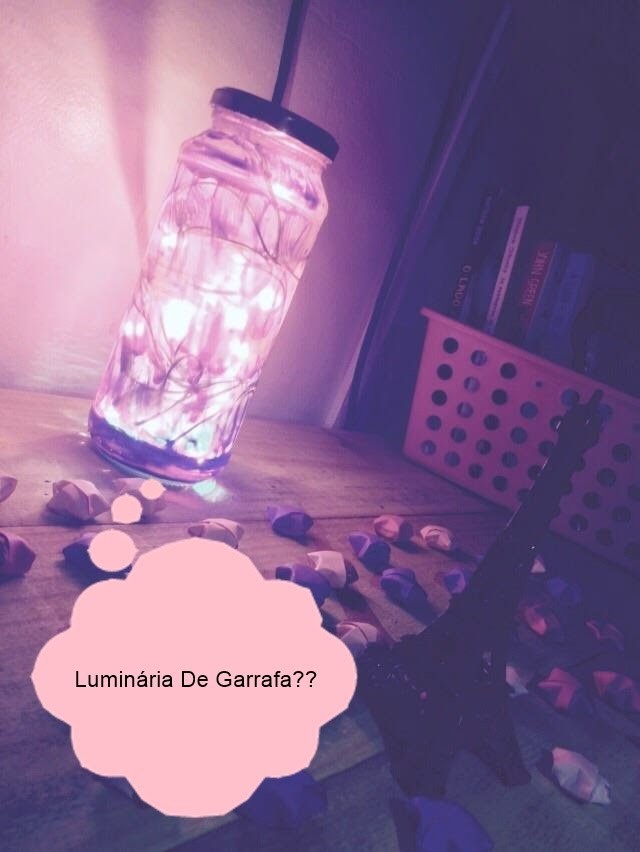 DIY:Luminária De Garrafa. 