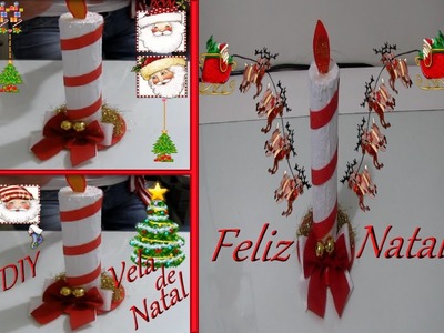 DIY - Vela De Natal