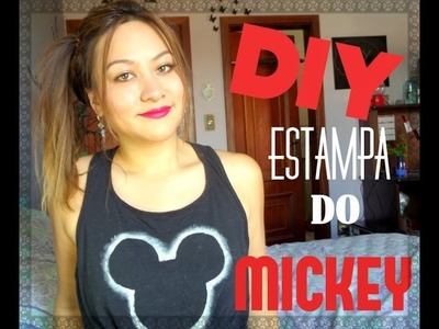 DIY: Estampa do Mickey!