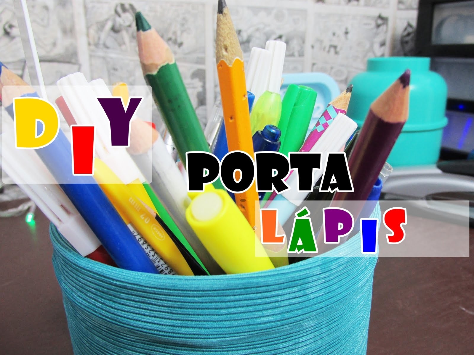 DIY.Faça você mesmo - Porta Lápis