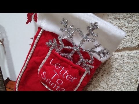 Como fazer floco de neve - DIY - Easy snowflakes