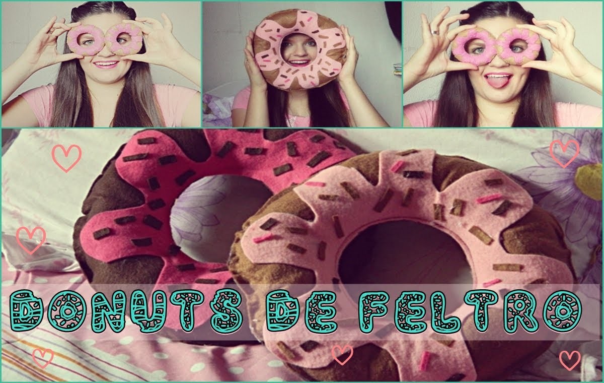 DIY :Donuts de Feltro ♥