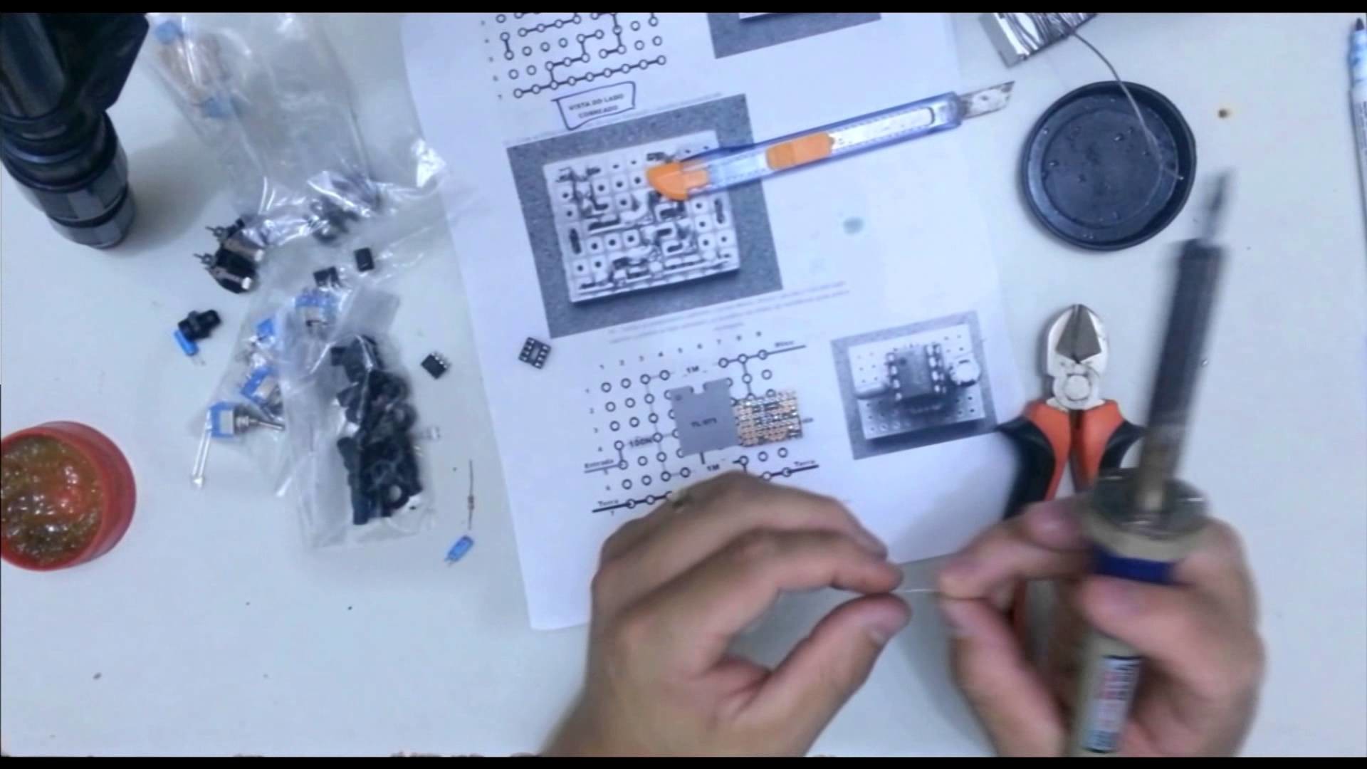 Montagem DIY de buffer