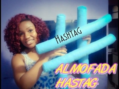 Diy Almofada Hashtag