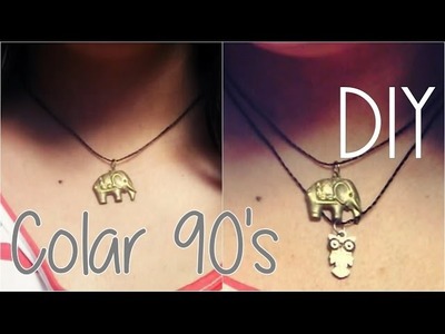 DIY - Colar anos 90