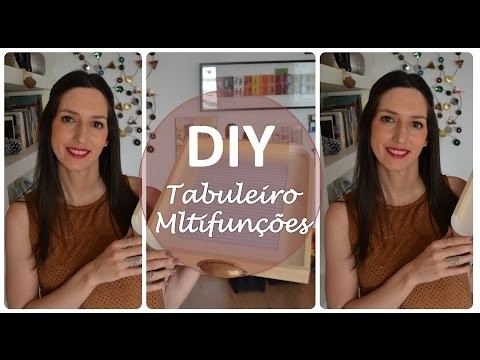 DIY: Tabuleiro Multifunções