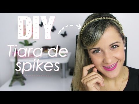 DIY: Tiara de spikes