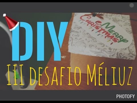 DESAFIO MÉLIUZ | DIY - ideia de presente de natal