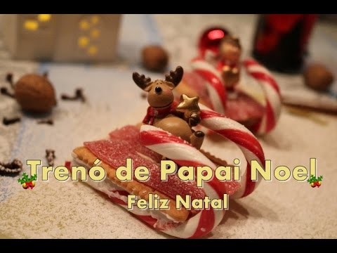 DIY : Comida decorada para o Natal Trenó de Papai noel