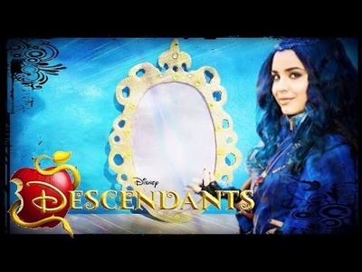 Disney Descendentes - Tutorial Espelho Mágico da Evie! DIY Evie's Magic Mirror Descendants