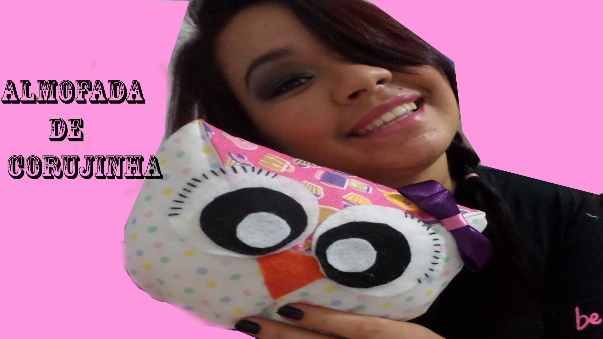 DIY: Almofada de Corujinha