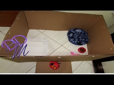 DIY:Como fazer Cercadinho de papelão para filhotes