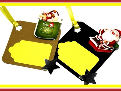 DIY: ETIQUETA DE PRESENTE DE NATAL - ESPECIAL NATAL | IDEIAS DIY!