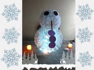 DIY: boneco de neve