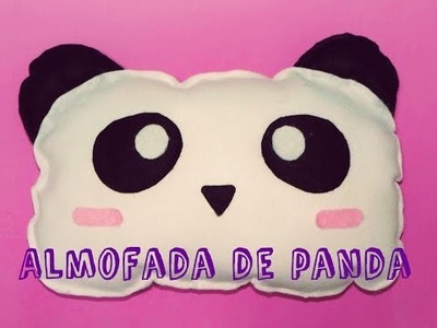 DIY - Almofada de Panda - Panda Pillow