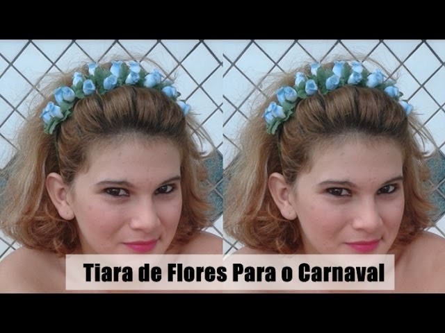 DIY: Como fazer tiara de flores | By Norma Mesquita