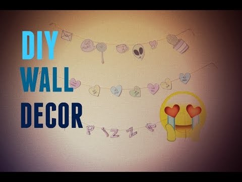 ✂️️DIY | Decoração Para Parede ( wall decor )