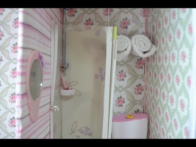 DIY: Como fazer um banheiro box para a boneca Barbie