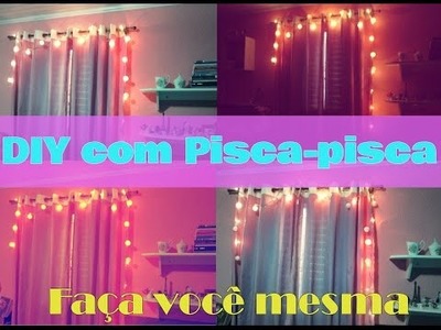 DIY - Pisca-pisca na decoração com bolinhas de ping pong