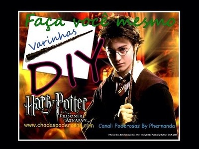 #JTD 09 - DIY.Faça você mesmo: Varinhas do Harry Potter - #TeamTube