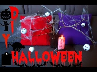 Diy Halloween decoração-Vela sangrenta e Árvore de terror•