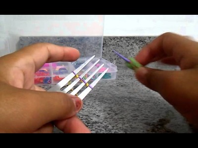 Tutorial:Enfeite para sua agulha de elásticos