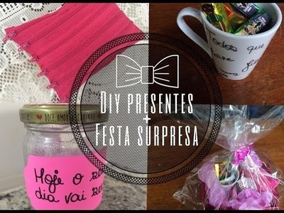 #Desafio Meliuz: Diy Presentes + Festa Surpresa