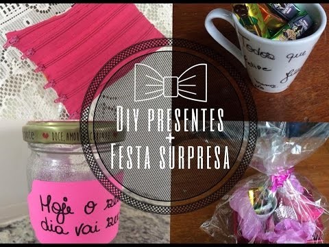 #Desafio Meliuz: Diy Presentes + Festa Surpresa