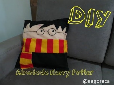 DIY - Almofada Harry Potter | Harry Potter Pillow