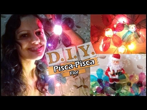DIY - Pisca-pisca de Natal #NatalReciclado | Luciana Queiróz