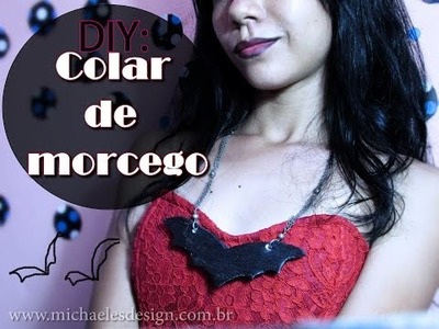 DIY | Colar de Morcego