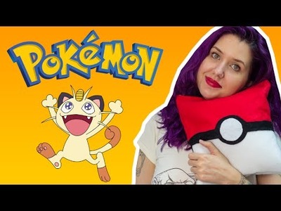 DIY Geek: Como Fazer Almofada Personalizada de Pokébola (Pokémon)