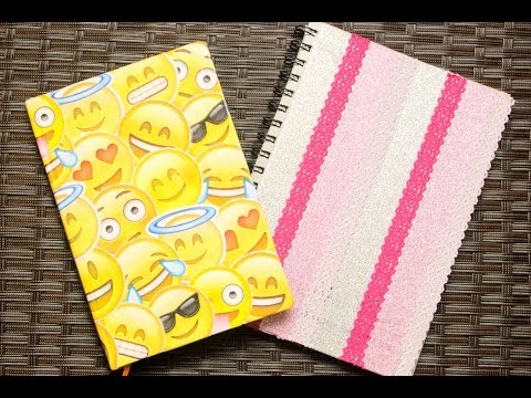 DIY: Volta as aulas - Customize seus Cadernos | Customização de Cadernos