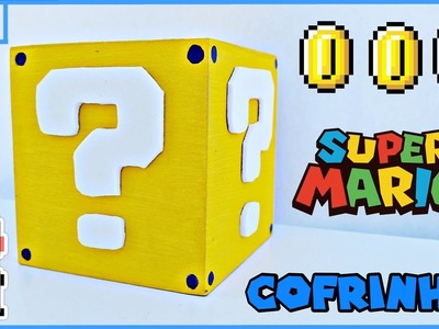 DIY: Tijolo Super Mario (Cofre) | Question Block