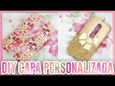 DIY CAPA PERSONALIZADA PRA CELULAR ♥ Fala Dantas