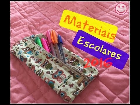 DIY: Material Escolar 2016 - Especial Volta as Aulas