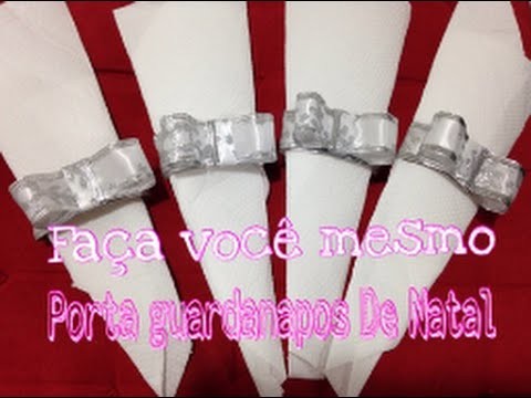 Diy Porta guardanapos para o Natal