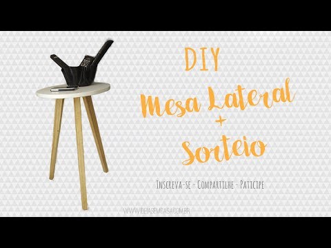 DIY I Mesa lateral + Sorteio