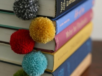 DIY: Marca Páginas de Pompom