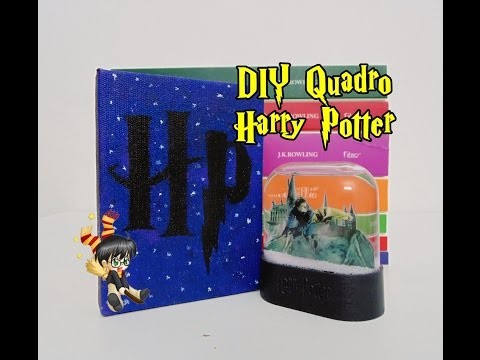 DIY QUADRO HARRY POTTER