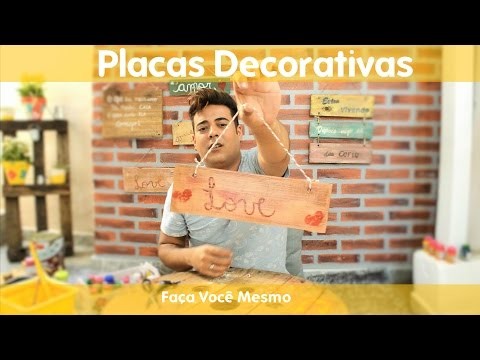 Placas Decorativas (DIY)